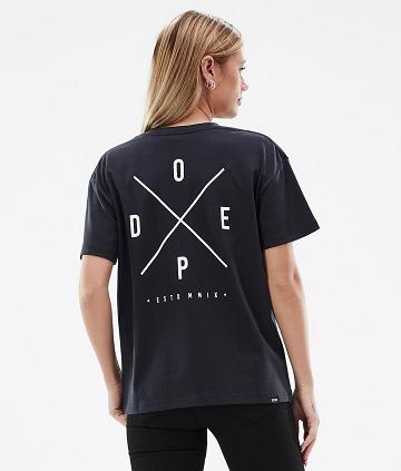 Camiseta Dope Standard W 2X-Up Mujer Negras | ESPQ3774