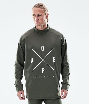 Camiseta Térmica Dope Snuggle 2X-Up Hombre Verde Oliva Verde | ESMA3065