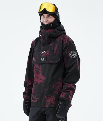 Chaquetas De Esquí Dope Blizzard 2021 Paint Hombre Burdeos | ESDN2910