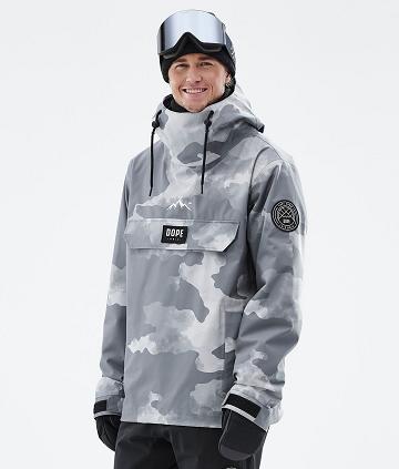 Chaquetas De Esquí Dope Blizzard Hombre Gris Camuflaje | ESKI2904