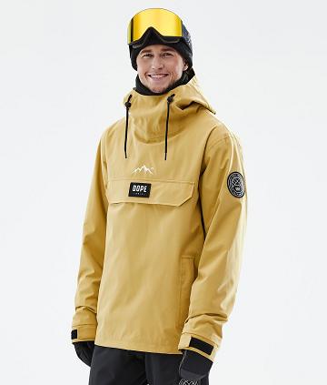 Chaquetas De Esquí Dope Blizzard Hombre Amarillo | ESXF2901