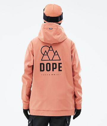 Chaquetas De Esquí Dope Yeti 2021 Rise Mujer Naranjas | ESUT3698