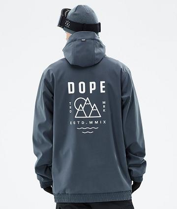 Chaquetas De Esquí Dope Yeti Summit Hombre Azules | ESKI2975