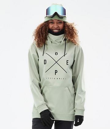 Chaquetas De Esquí Dope Yeti W 2X-Up Mujer Verde | ESMA3705