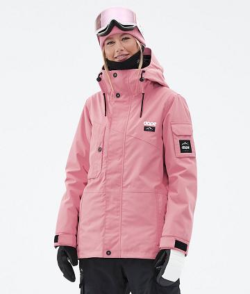 Chaquetas Snowboard Dope Adept W Mujer Rosas | ESWY3391