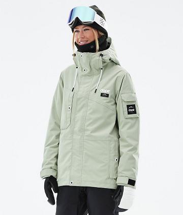 Chaquetas Snowboard Dope Adept W Mujer Verde | ESYU3387