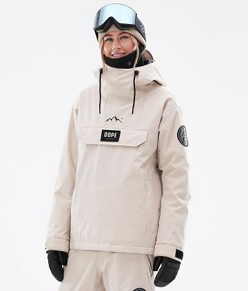 Chaquetas Snowboard Dope Blizzard W Mujer Beige | ESJJ3454