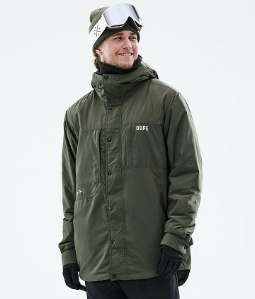 Chaquetas Snowboard Dope Insulated Hombre Verde Oliva Verde | ESRW2795