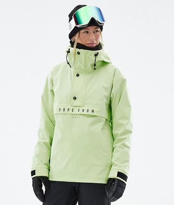 Chaquetas Snowboard Dope Legacy W Mujer Verde Menta | ESYU3491