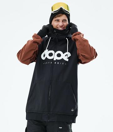 Chaquetas Snowboard Dope Standard DO Hombre Negras Marrones | ESYU2819