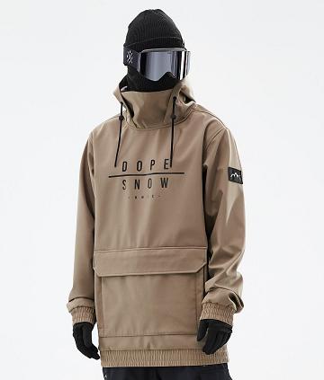 Chaquetas Snowboard Dope Wylie DS Hombre Cafe | ESWY2823