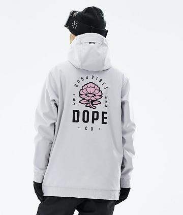 Chaquetas Snowboard Dope Yeti W 2021 Rose Mujer Plateadas | ESFM3535