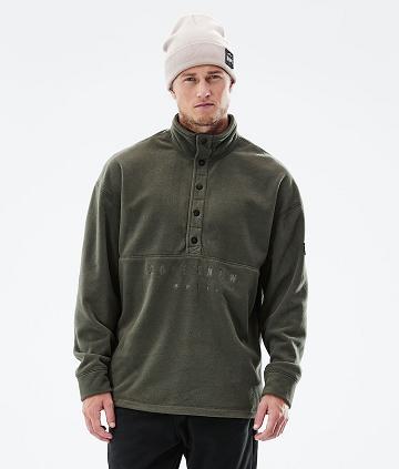 Fleece Dope Comfy 2021 Hombre Verde Oliva Verde | ESIS3030