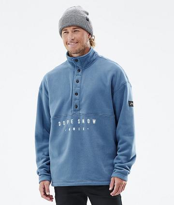 Fleece Dope Comfy Hombre Azules Gris | ESOR3029