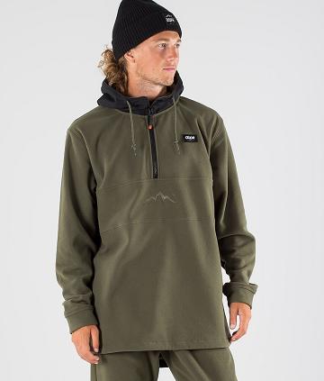 Fleece Dope Loyd Hombre Negras Verde Oliva Verde | ESLH3045