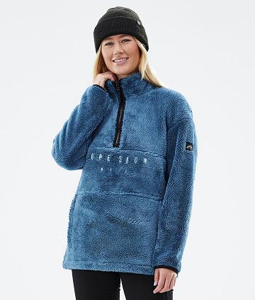 Fleece Dope Pile W Mujer Azules Gris | ESAP3877