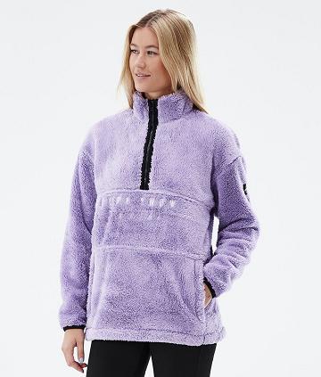 Fleece Dope Pile W Mujer Moradas | ESOR3879