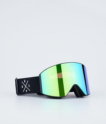 Gafas De Protección Dope Sight Hombre Negras Negras Verde | ESGL3121