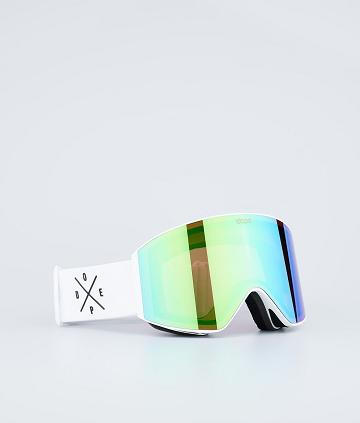 Gafas De Protección Dope Sight Mujer Blancas Verde | ESUT3958