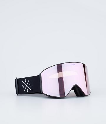 Gafas De Protección Dope Sight Mujer Negras Rosas | ESYU3959