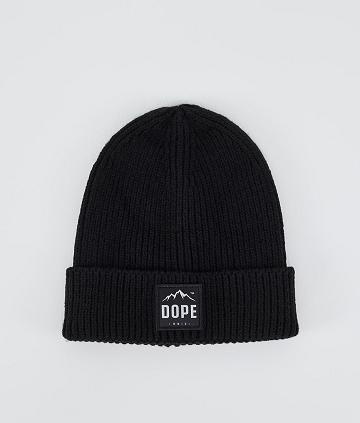 Gorros Dope Acanalado Paradise Mujer Negras | ESRW4040