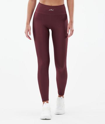 Leggins Dope Lofty Mujer Burdeos | ESNB3785