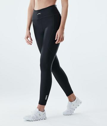 Leggins Dope Lofty Tech Mujer Negras | ESIS3801