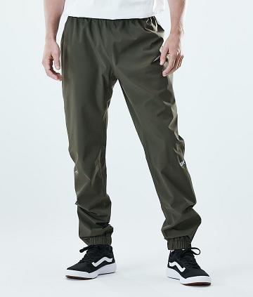 Pantalones Al Aire Libre Dope Drizzard Hombre Verde Oliva Verde | ESFM2669