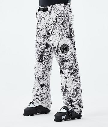 Pantalones De Esquí Dope Blizzard 2021 Hombre Blancas Negras | ESSO2627