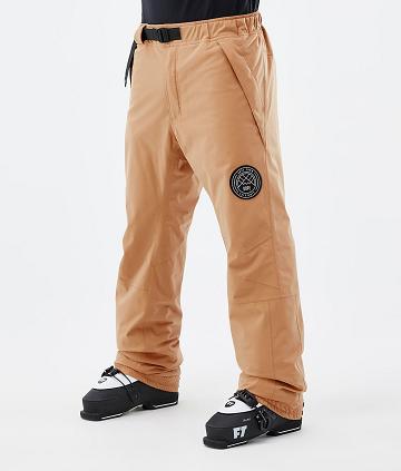 Pantalones De Esquí Dope Blizzard Hombre Kaki Amarillo | ESXF2617