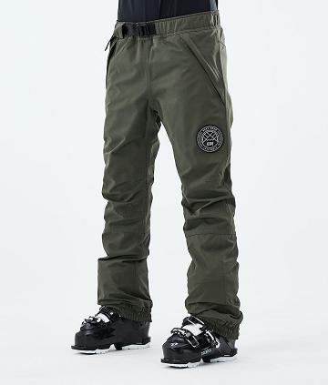 Pantalones De Esquí Dope Blizzard W 2021 Mujer Verde Oliva Verde | ESPQ3312