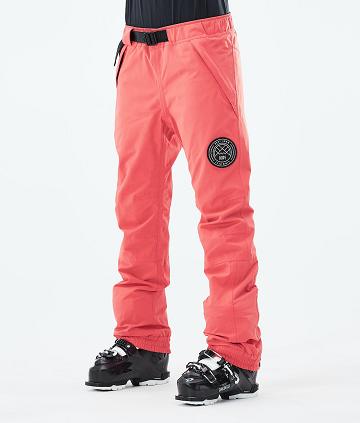 Pantalones De Esquí Dope Blizzard W 2021 Mujer Rojas | ESSO3310