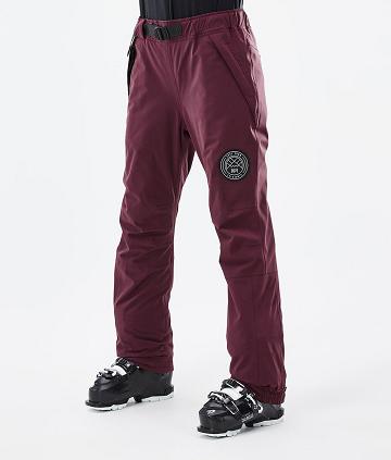 Pantalones De Esquí Dope Blizzard W Mujer Burdeos | ESLH3303