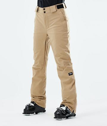 Pantalones De Esquí Dope Con W 2021 Mujer Kaki | ESXF3327