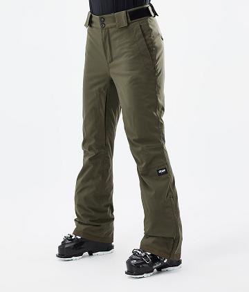 Pantalones De Esquí Dope Con W Mujer Verde Oliva Verde | ESQZ3321