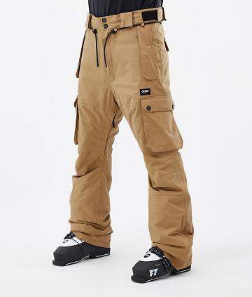 Pantalones De Esquí Dope Iconic Hombre Doradas | ESYU2633