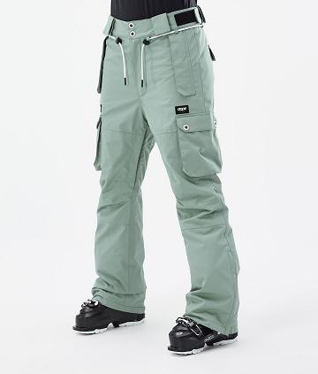 Pantalones De Esquí Dope Iconic W Mujer Verde | ESPQ3339