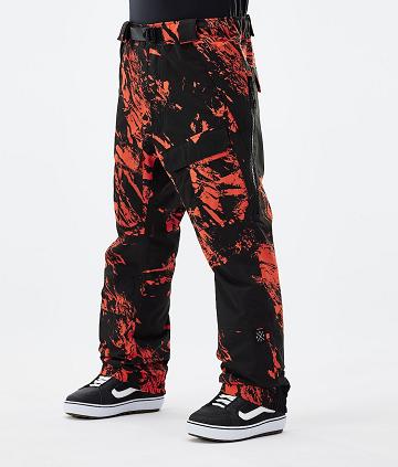 Pantalones Snowboard Dope Antek 2021 Paint Hombre Naranjas | ESOR2551