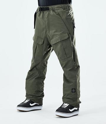 Pantalones Snowboard Dope Antek Hombre Verde Oliva Verde | ESZG2540