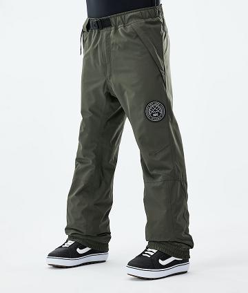 Pantalones Snowboard Dope Blizzard 2021 Hombre Verde Oliva Verde | ESZG2566