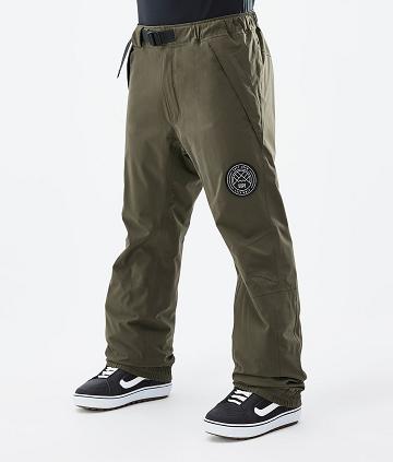 Pantalones Snowboard Dope Blizzard Hombre Verde Oliva Verde | ESMA2560