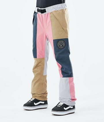 Pantalones Snowboard Dope Blizzard LE W Limited Edition Patchwork Mujer Kaki | ESKI3233