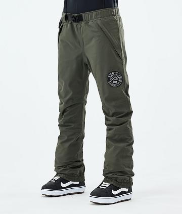 Pantalones Snowboard Dope Blizzard W 2021 Mujer Verde Oliva Verde | ESQZ3250