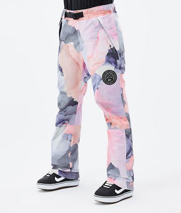 Pantalones Snowboard Dope Blizzard W Blot Mujer Naranjas | ESVD3254