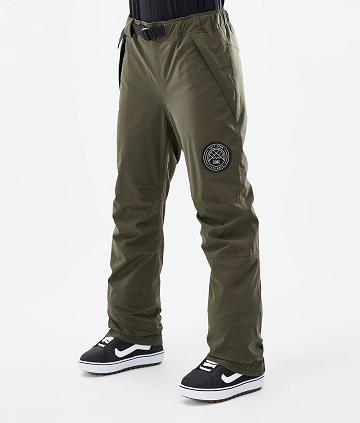 Pantalones Snowboard Dope Blizzard W Mujer Verde Oliva Verde | ESFM3237