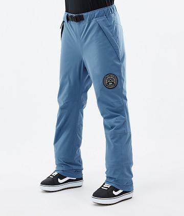 Pantalones Snowboard Dope Blizzard W Mujer Azules Gris | ESOR3242