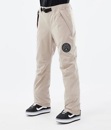 Pantalones Snowboard Dope Blizzard W Mujer Marrones | ESPQ3241