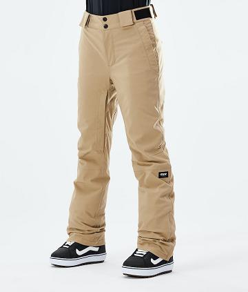 Pantalones Snowboard Dope Con W 2021 Mujer Kaki | ESGL3263