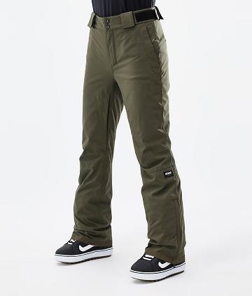 Pantalones Snowboard Dope Con W Mujer Verde Oliva Verde | ESCE3255