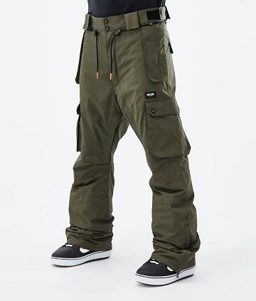 Pantalones Snowboard Dope Iconic 2020 Hombre Verde Oliva Verde | ESRW2582